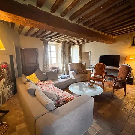 Manoir Avec Piscine Interieure Chauffee Farm stay Saint-Ouen-de-la-Cour