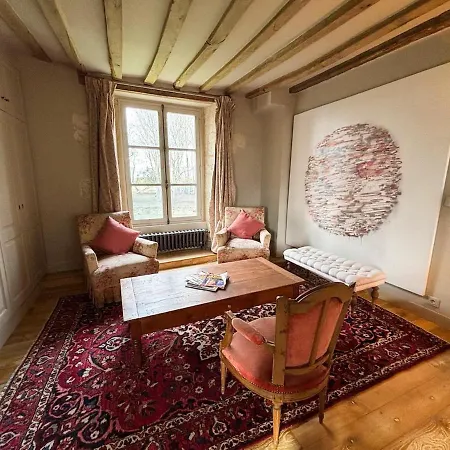 农家乐 Manoir Avec Piscine Interieure Chauffee Saint-Ouen-de-la-Cour