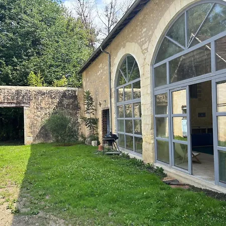 Le Manoir De Saint-ouen Avec Piscine Chauffee Interieure Çiftlik konaklama Saint-Ouen-de-la-Cour