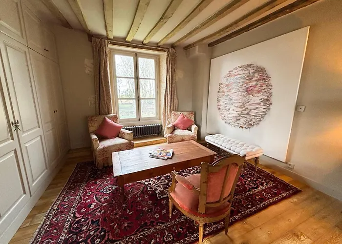 Le Manoir De Saint-ouen Avec Piscine Chauffee Interieure