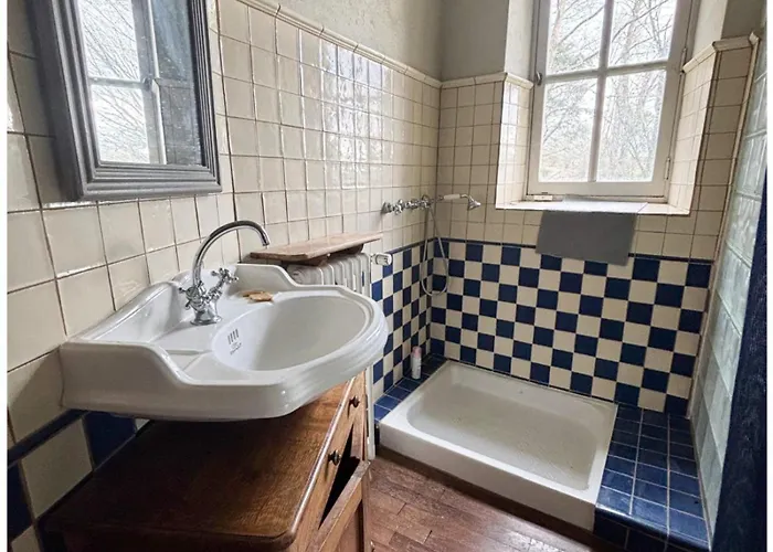 Le Manoir De Saint-ouen Avec Piscine Chauffee Interieure Çiftlik konaklama