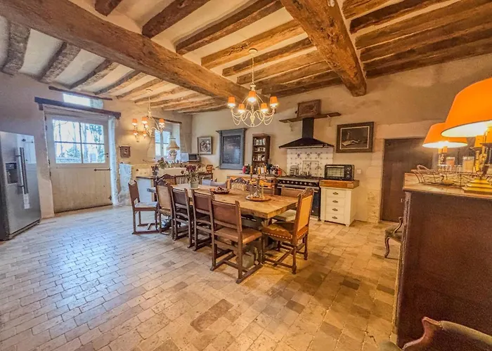 Le Manoir De Saint-ouen Avec Piscine Chauffee Interieure *