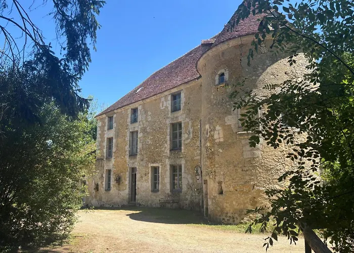 Çiftlik konaklama Le Manoir De Saint-ouen Avec Piscine Chauffee Interieure *